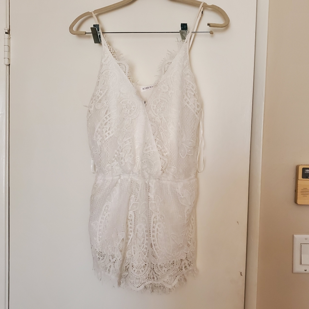 Love Lemons/ Lovers Friends Style Lace Romper